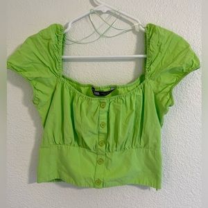 Zara Summer Crop Top